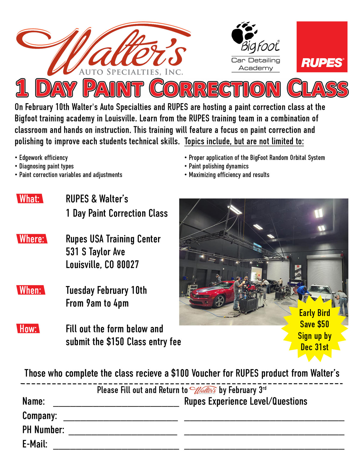 RUPES Training 2/10/26